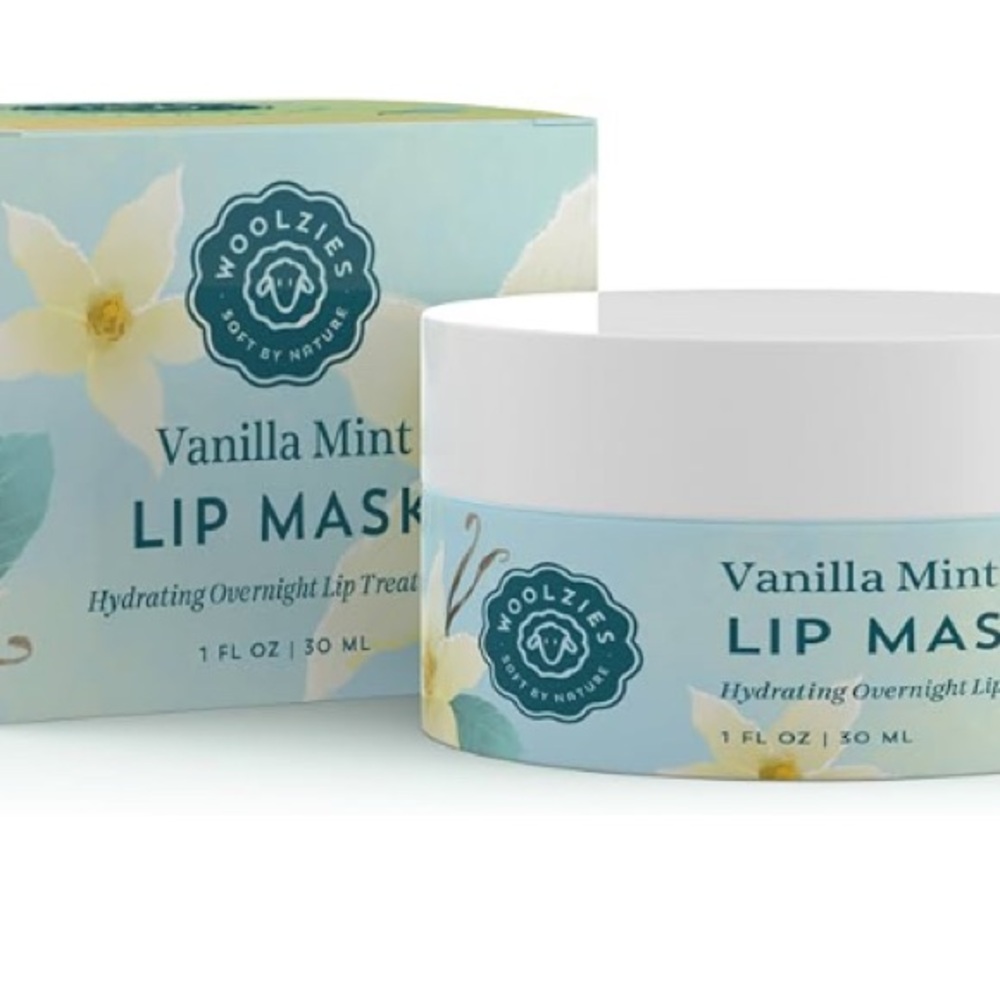Woolzies Vanilla Mint Hydrating Overnight Lip Mask